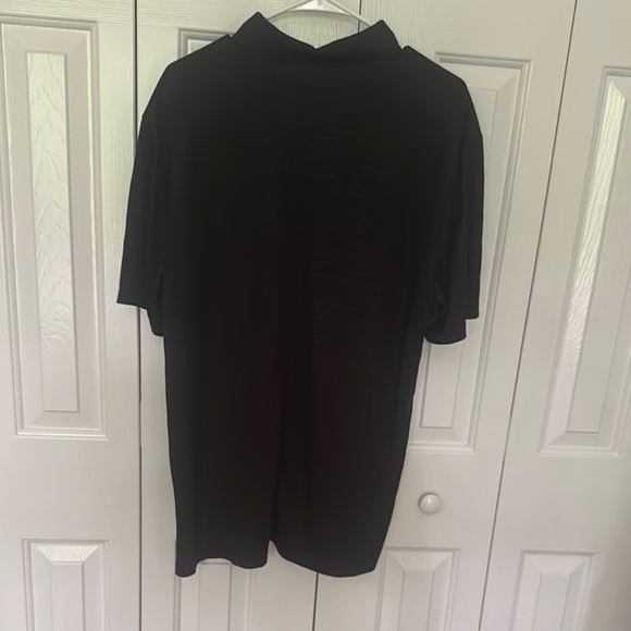 Nike Golf Black Polo Shirt Athletic Performance - Picture 4 of 4